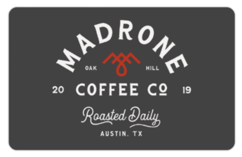 Madrone Gift Card